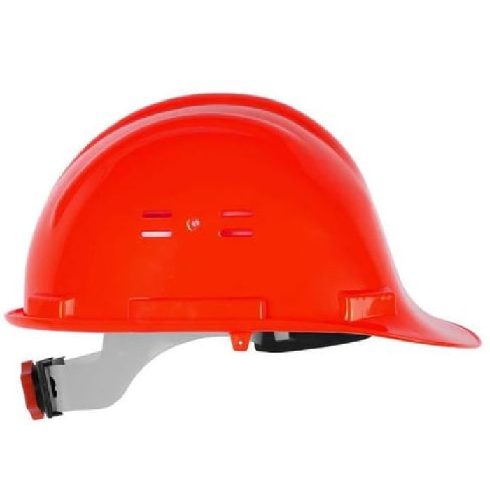 Essafe GE 1548 Hava Delikli Vidalı Kırmızı Baret